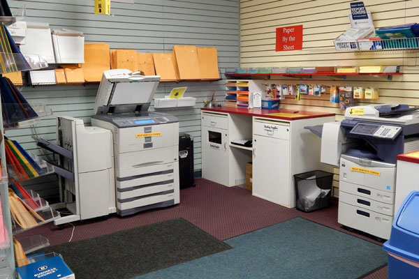a photocopy shop